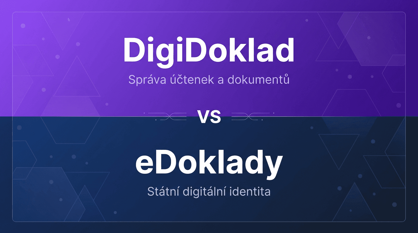 Ilustrace článku: DigiDoklad vs eDoklady,
jaký je mezi nimi rozdíl? - DigiDoklad